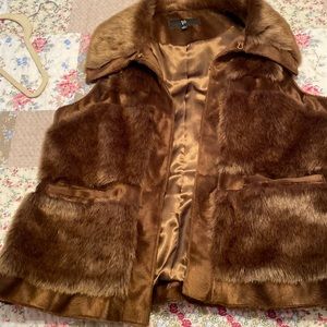RCZ faux fur vest